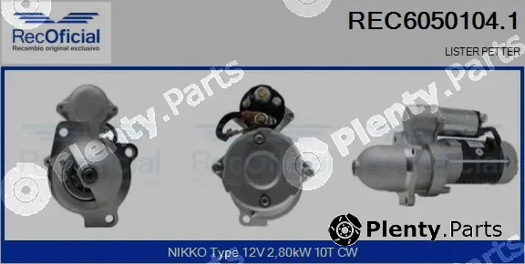 Recoficial REC6050104.1 — Starter