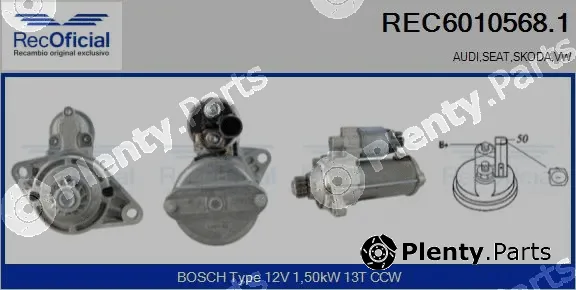 Recoficial REC6010568.1 — Starter