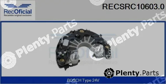 Recoficial RECSRC10603.0 — Rectifier, alternator