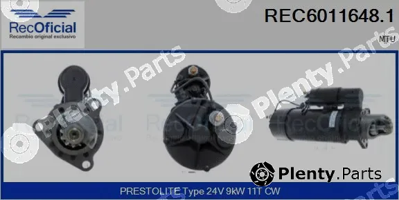 Recoficial REC6011648.1 — Starter