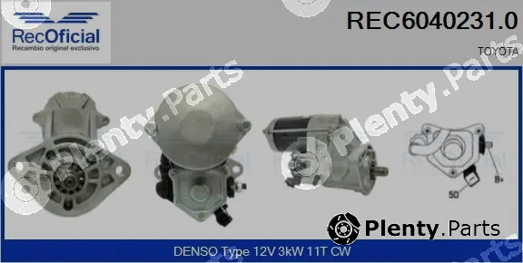 Recoficial REC6040231.0 — Starter