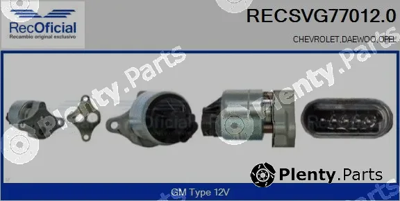Recoficial RECSVG77012.0 — EGR Valve