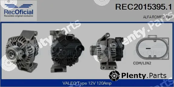 Recoficial REC2015395.1 — Alternator