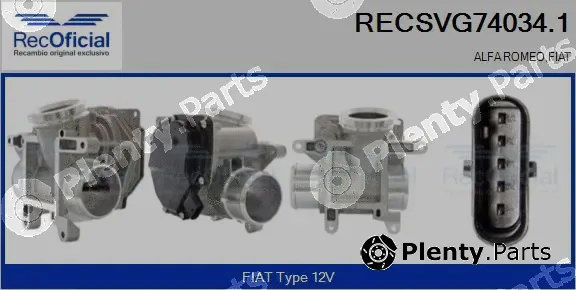 Recoficial RECSVG74034.1 — EGR Valve