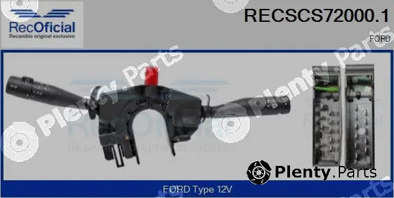 Recoficial RECSCS72000.1 — Steering Column Switch