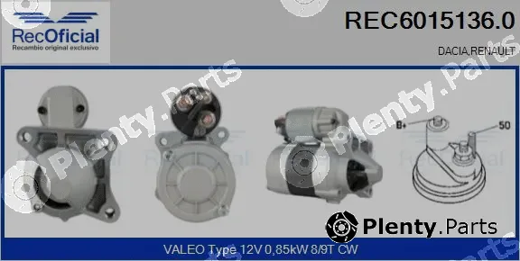 Recoficial REC6015136.0 — Starter