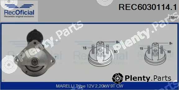 Recoficial REC6030114.1 — Starter