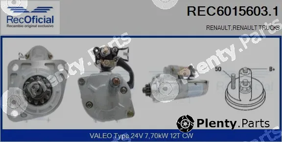 Recoficial REC6015603.1 — Starter