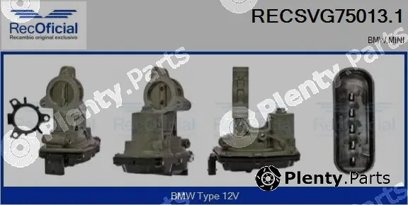Recoficial RECSVG75013.1 — EGR Valve