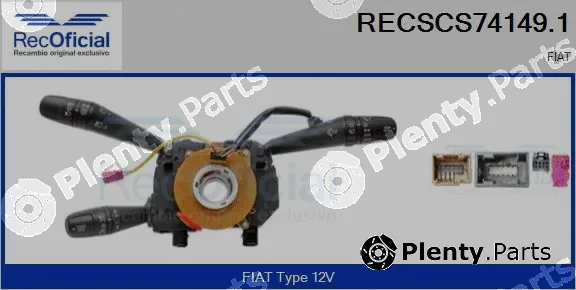 Recoficial RECSCS74149.1 — Steering Column Switch