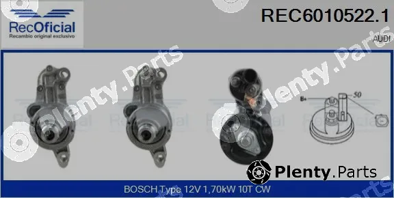 Recoficial REC6010522.1 — Starter