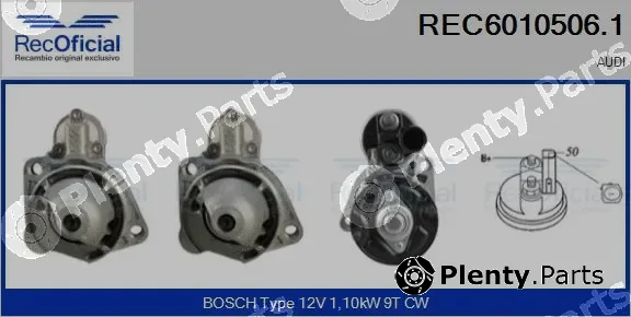 Recoficial REC6010506.1 — Starter