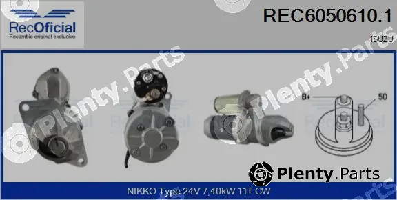 Recoficial REC6050610.1 — Starter