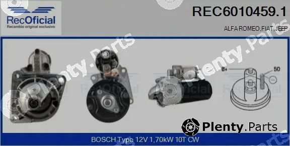 Recoficial REC6010459.1 — Starter