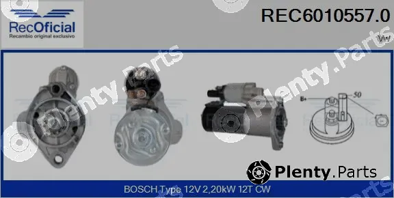 Recoficial REC6010557.0 — Starter
