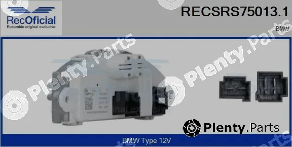 Recoficial RECSRS75013.1 — Resistor, interior blower