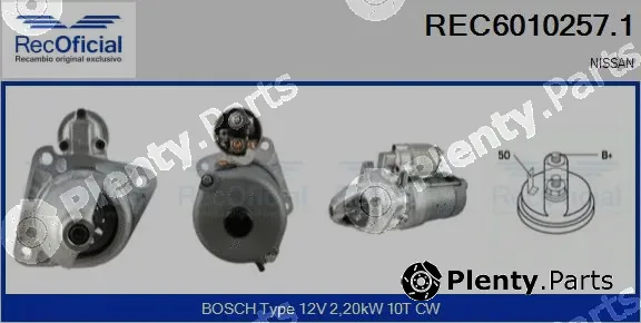 Recoficial REC6010257.1 — Starter