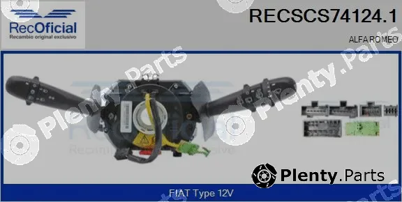 Recoficial RECSCS74124.1 — Steering Column Switch