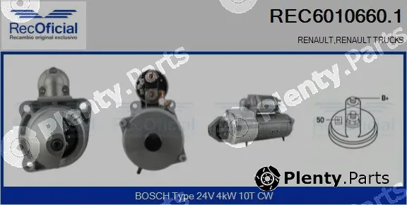 Recoficial REC6010660.1 — Starter