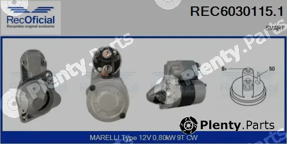 Recoficial REC6030115.1 — Starter