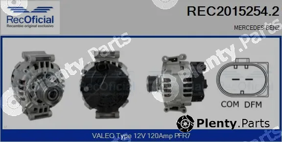 Recoficial REC2015254.2 — Alternator