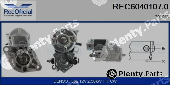 Recoficial REC6040107.0 — Starter