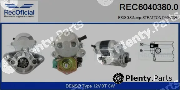 Recoficial REC6040380.0 — Starter