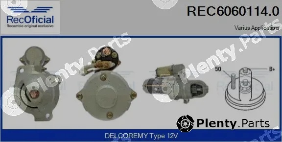 Recoficial REC6060114.0 — Starter