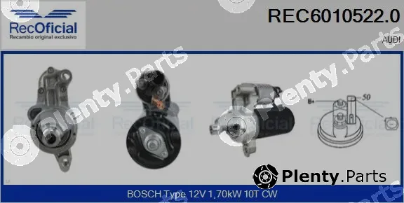 Recoficial REC6010522.0 — Starter