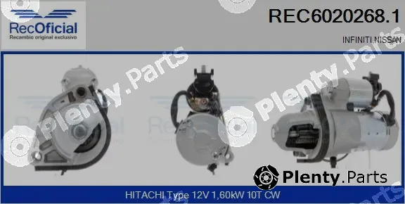 Recoficial REC6020268.1 — Starter