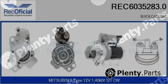 Recoficial REC6035283.0 — Starter