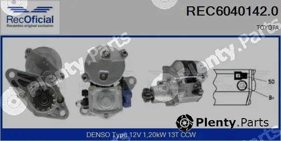 Recoficial REC6040142.0 — Starter