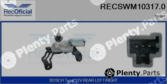 Recoficial RECSWM10317.0 — Wiper Motor