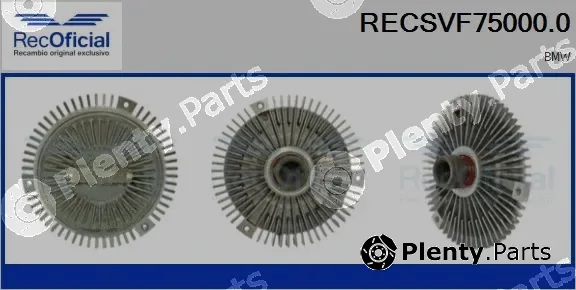 Recoficial RECSVF75000.0 — Clutch, radiator fan