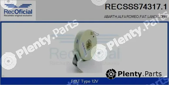 Recoficial RECSSS74317.1 — Steering Angle Sensor
