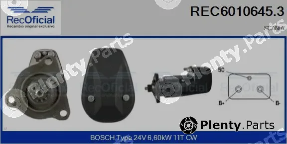 Recoficial REC6010645.3 — Starter