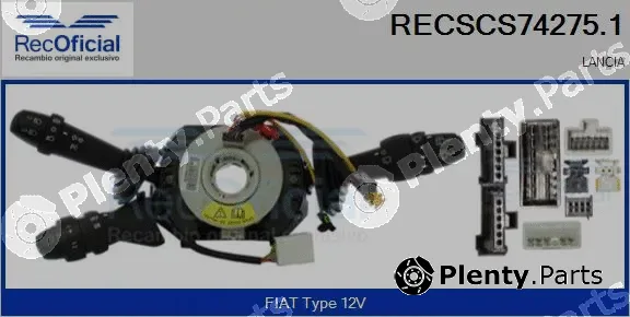 Recoficial RECSCS74275.1 — Steering Column Switch