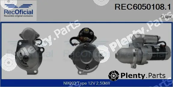 Recoficial REC6050108.1 — Starter