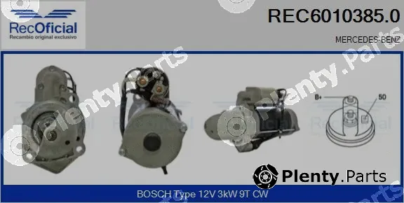 Recoficial REC6010385.0 — Starter