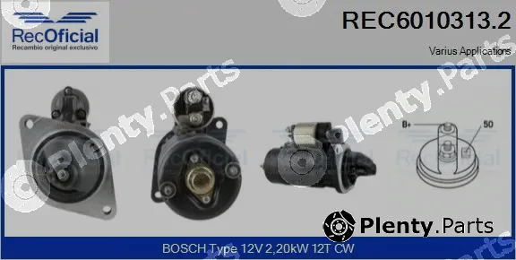 Recoficial REC6010313.2 — Starter