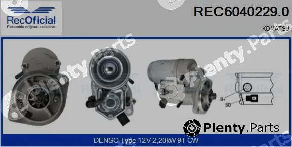 Recoficial REC6040229.0 — Starter