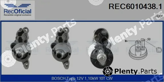 Recoficial REC6010438.1 — Starter