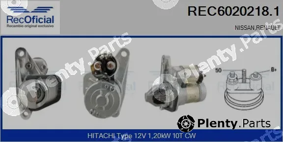 Recoficial REC6020218.1 — Starter