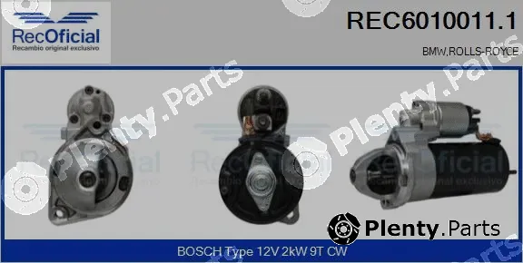 Recoficial REC6010011.1 — Starter
