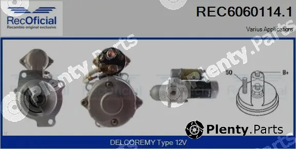 Recoficial REC6060114.1 — Starter