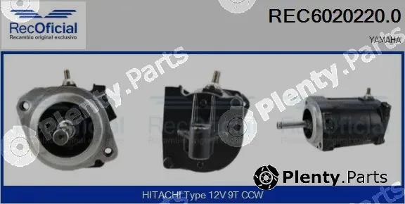 Recoficial REC6020220.0 — Starter
