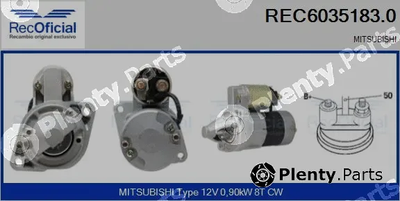 Recoficial REC6035183.0 — Starter