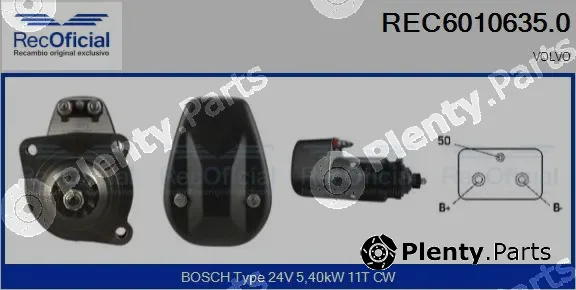 Recoficial REC6010635.0 — Starter