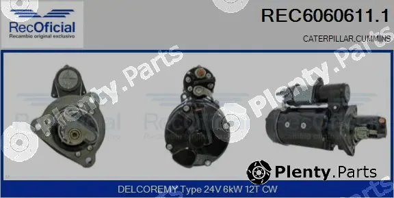 Recoficial REC6060611.1 — Starter