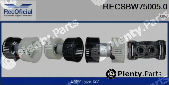 Recoficial RECSBW75005.0 — Interior Blower